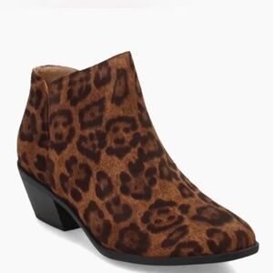 Life Stride Leopard Booties New!